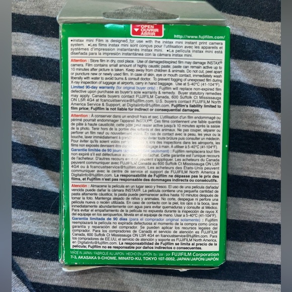 *BRAND NEW/ UNUSED* 🆕🆕🆕 FujiFilm Instax Mini Rainbow Instant Film- 10 pack - Picture 9 of 10